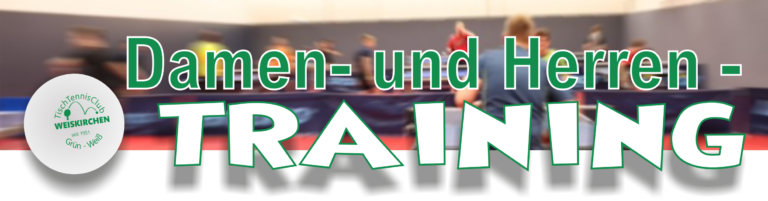 Damen- und Herrentraining